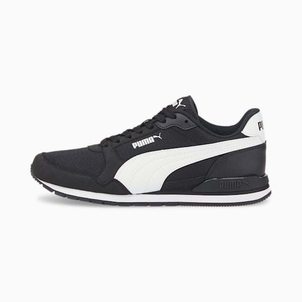 ST Runner v3 Mesh Sneakers Big Kids, Puma Black-Puma White, extralarge