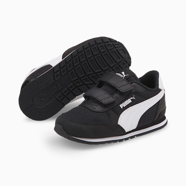 Baskets ST Runner v3 Mesh V Bébé, Puma Black-Puma White, extralarge