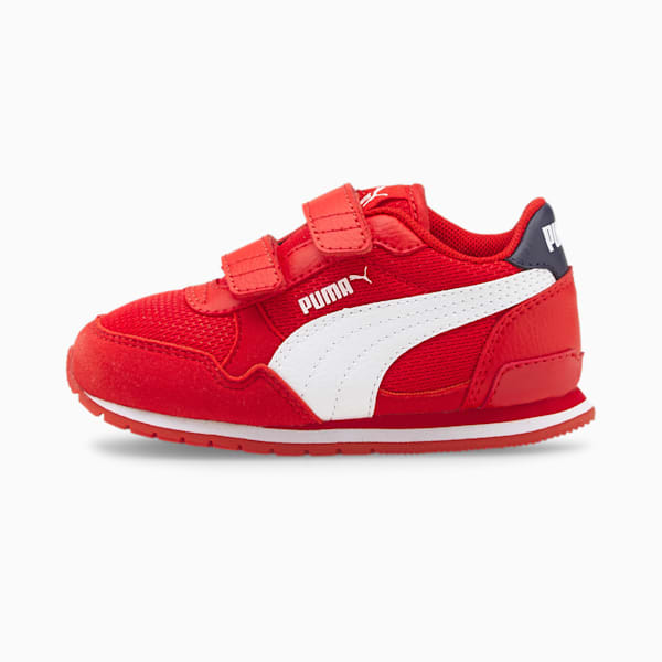 Red puma toddler shoes top