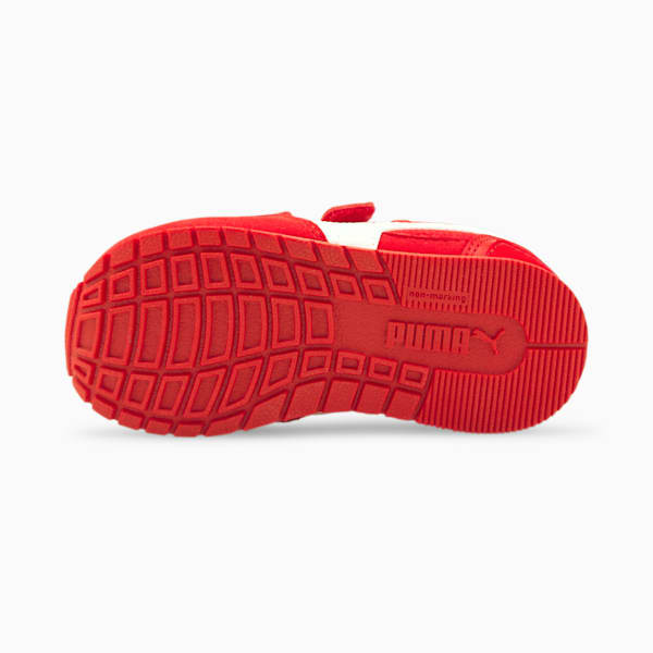 ST Runner v3 Mesh Toddler Shoes, High Risk Red-Puma White-Peacoat, extralarge