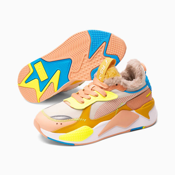 Puma rs x 2024 noir et doré
