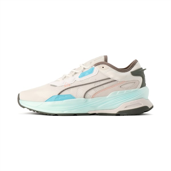 ユニセックス エクステント ニトロ EUROPA スニーカー, Puma White-Nitro Blue, extralarge-JPN