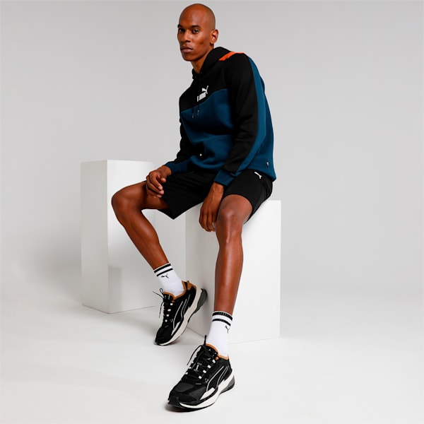Extent Nitro Heritage Sneakers, Jet Black-Whisper White, extralarge-IND