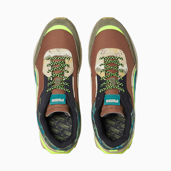 Sneakers City Rider Disruptive Camo Hommes, Mocha Bisque-Grape Leaf, extralarge