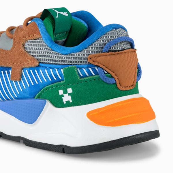 Tenis para bebés RS-Z PUMA X MINECRAFT, Amazon Green-CASTLEROCK, extralarge