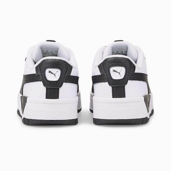 Chaussures Cali Dream Lth Enfant, Puma White-Puma Black, extralarge