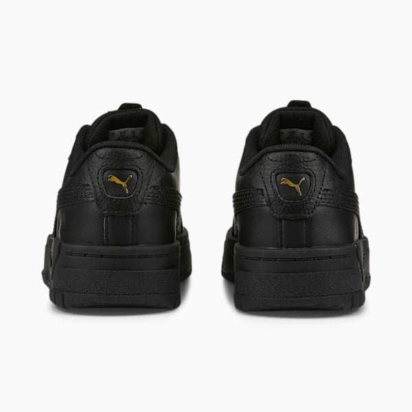 Zapatos de cuero Cali Dream para niño pequeño, Puma Black