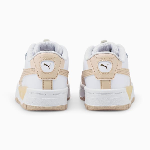 Tenis para bebés Cali Dream Lth AC, Puma White-Shifting Sand, extralarge