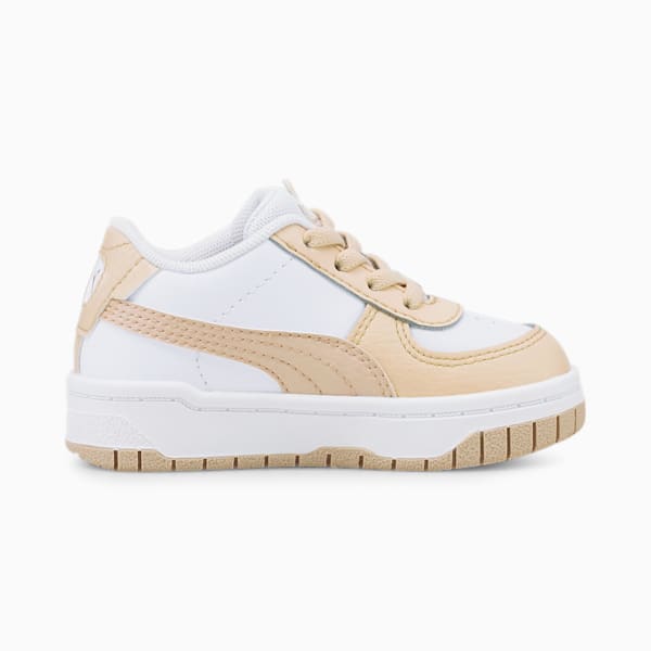 Tenis para bebés Cali Dream Lth AC, Puma White-Shifting Sand, extralarge