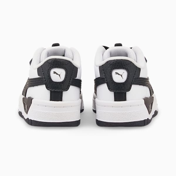 Cali Dream Leather Toddlers' Shoes, Puma White-Puma Black, extralarge