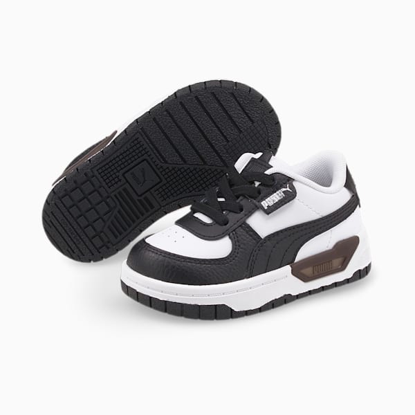 Cali Dream Leather Toddlers' Shoes, Puma White-Puma Black, extralarge