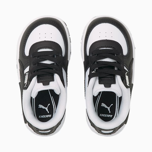 Cali Dream Leather Toddler's Shoes, Puma White-Puma Black