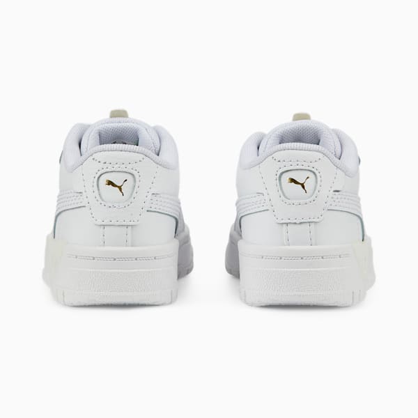 Tenis para bebés Cali Dream Lth AC, Puma White, extralarge