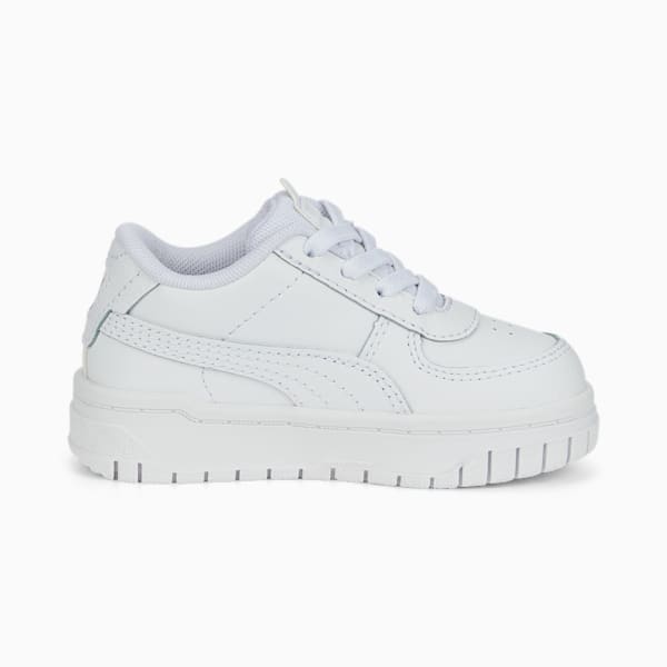 Tenis para bebés Cali Dream Lth AC, Puma White, extralarge