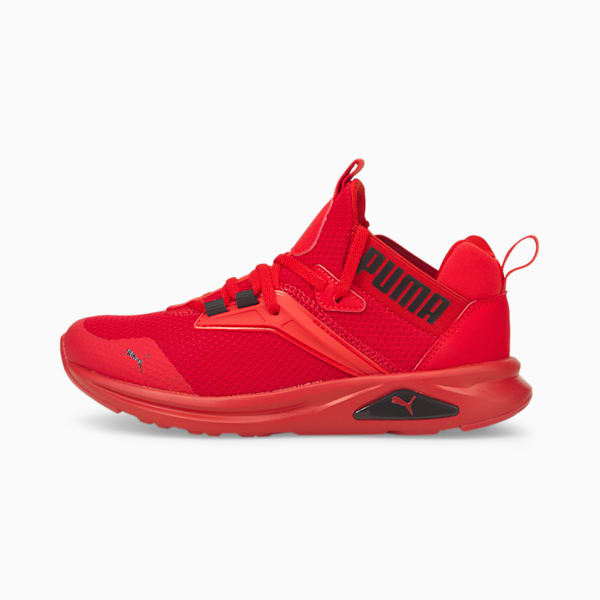 Enzo 2 Refresh Kids Shoes, High Risk Red-Puma Black, extralarge-IND