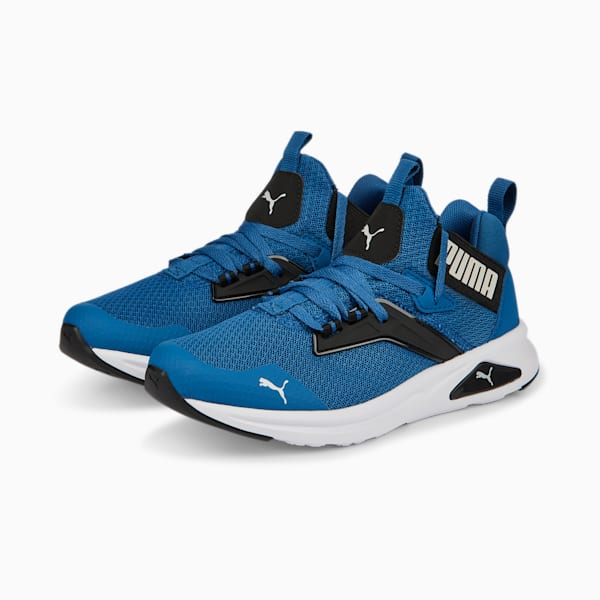 Enzo 2 Refresh Kid's Shoes, Lake Blue-Puma Black, extralarge-IND