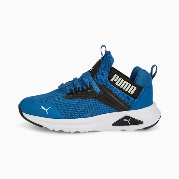 Enzo 2 Refresh Kid's Running Shoes, Lake Blue-Puma Black, extralarge-IND