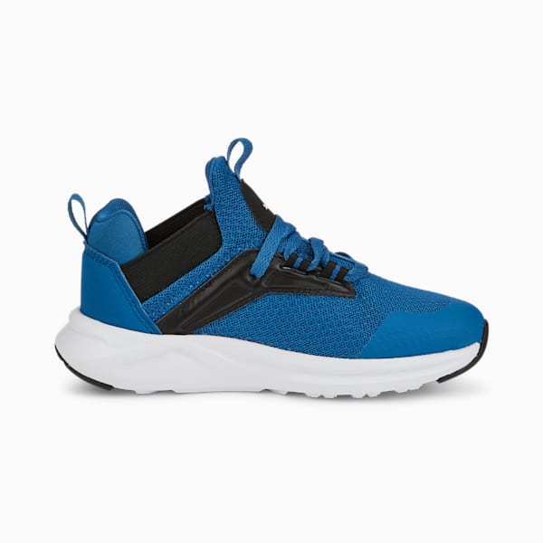 Enzo 2 Refresh Kid's Running Shoes, Lake Blue-Puma Black, extralarge-IND