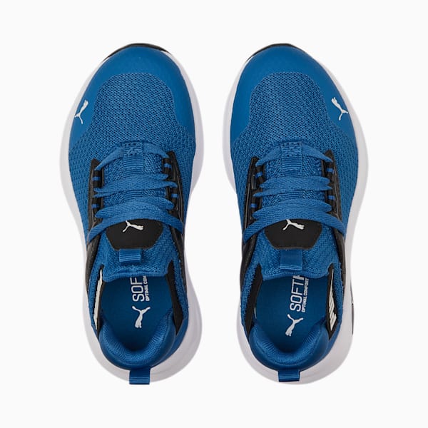 Enzo 2 Refresh Kid's Running Shoes, Lake Blue-Puma Black, extralarge-IND