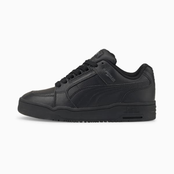 Tenis para jóvenes Slipstream Lo, Puma Black-Dark Shadow, extralarge