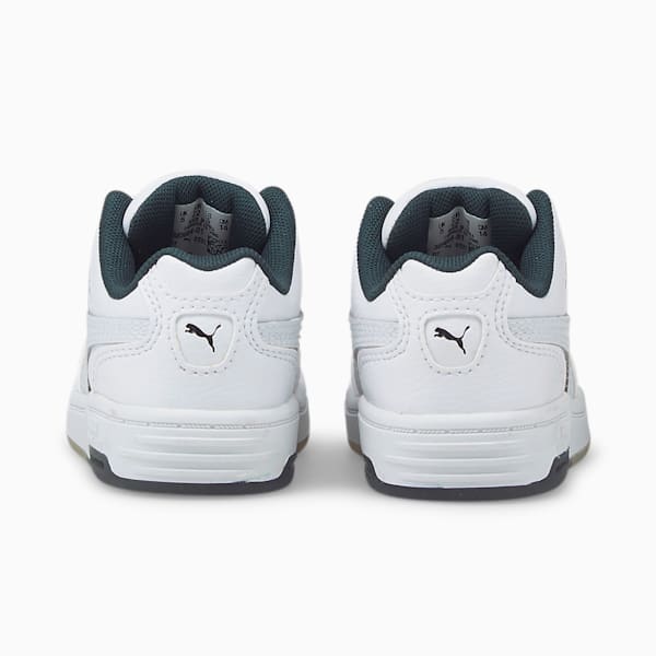Tenis para bebés Slipstream Lo Reprise AC, Puma White-Dark Slate, extralarge