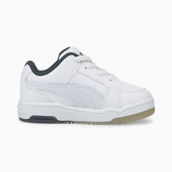 Tenis para bebés Slipstream Lo Reprise AC, Puma White-Dark Slate, extralarge