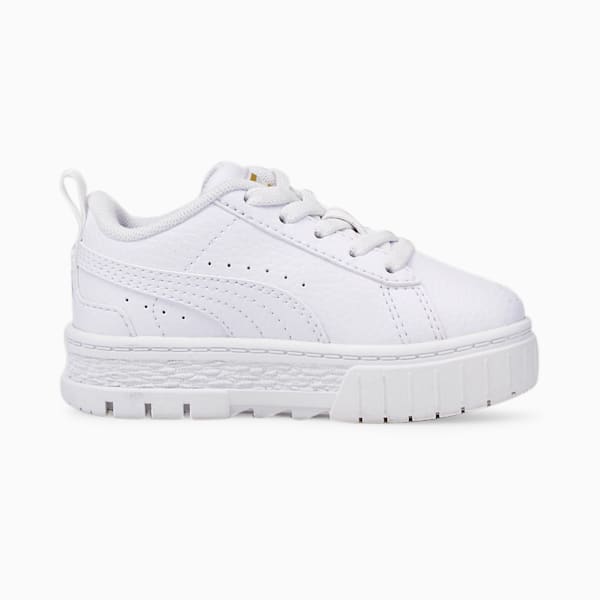 Baskets à fermeture facile Mayze Lth Bébé, Puma White-Puma Team Gold, extralarge