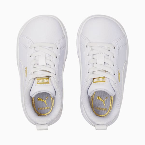 Baskets à fermeture facile Mayze Lth Bébé, Puma White-Puma Team Gold, extralarge