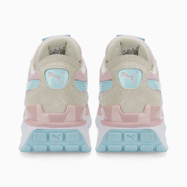 Cruise Rider Peony Girls Sneakers, Almond Blossom-Light Aqua, extralarge-IND