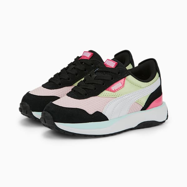 Tenis infantiles Cruise Rider Peony, Pistachio-Puma White, extralarge