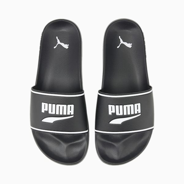Leadcat 2.0 Elevate Unisex Slides, Puma Black-Puma White, extralarge-IND