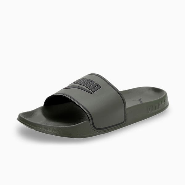 Leadcat 2.0 Elevate Slides, Green Moss-PUMA Black, extralarge-IND