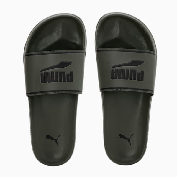 Leadcat 2.0 Elevate Slides, Green Moss-PUMA Black, extralarge-IND