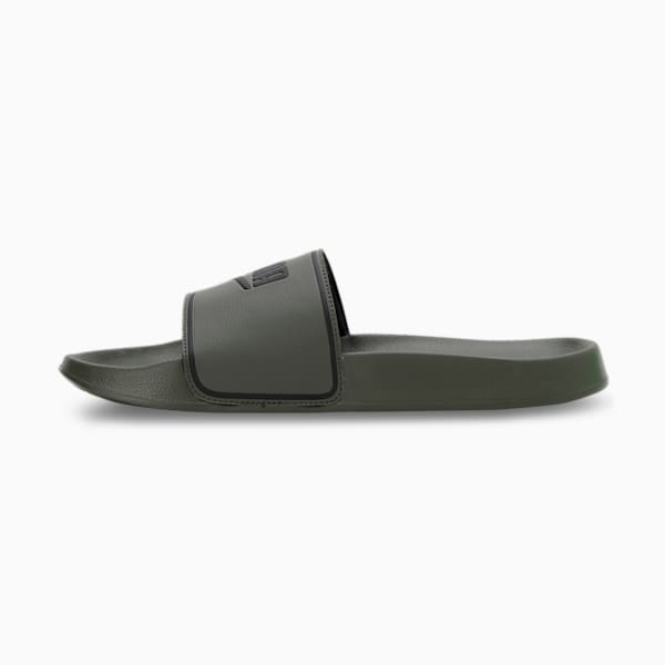 Leadcat 2.0 Elevate Slides, Green Moss-PUMA Black, extralarge-IND