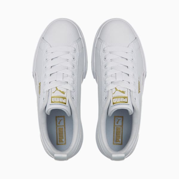 Mayze Wild Sneakers Big Kids, Puma White-PRISM PINK, extralarge