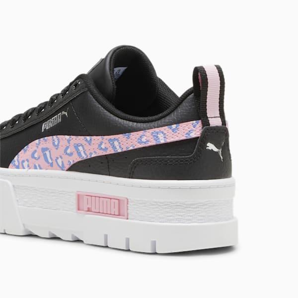 Mayze Wild Sneakers Big Kids, PUMA Black-Pink Lilac, extralarge