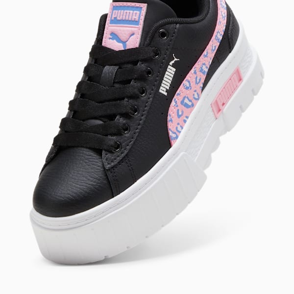 Mayze Wild Sneakers Big Kids, PUMA Black-Pink Lilac, extralarge