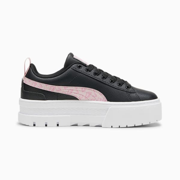 Tenis juveniles Mayze Wild, PUMA Black-Mauved Out, extralarge