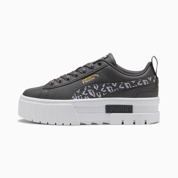 Mayze Wild Sneakers Big Kids, Dusky Gray-Lilac Crush, extralarge