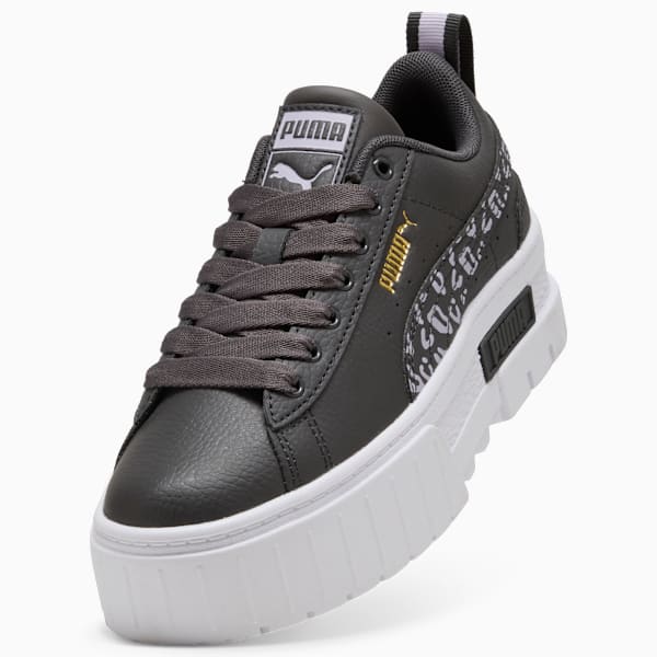 Mayze Wild Sneakers Big Kids, Dusky Gray-Lilac Crush, extralarge