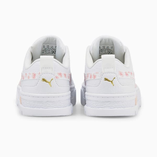 Mayze Wild Sneakers Kids, Puma White-PRISM PINK, extralarge