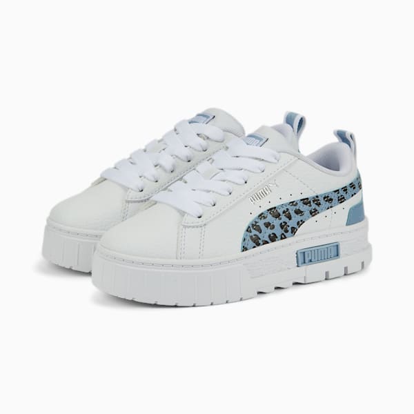 Tenis infantiles Mayze Wild, Puma White-Blue Wash, extralarge