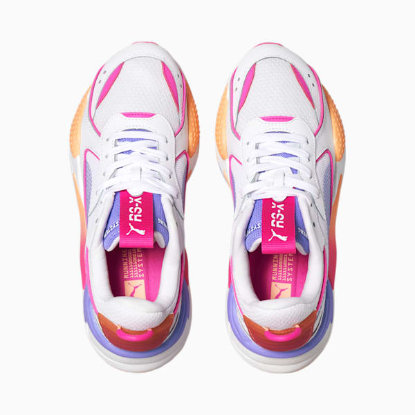 RS-X Pop Women's Sneakers, Puma White-Luminous Pink-Elektro Purple