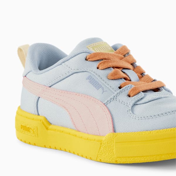 PUMA x TINYCOTTONS CA Pro Little Kids' Shoes, Aspen Gold-Chalk Pink, extralarge