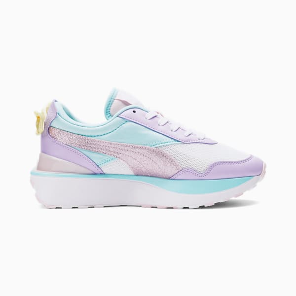 PUMA x L.O.L. Surprise! Cruise Rider Bon Bon Sneakers Big Kids, Purple Rose-Puma White, extralarge