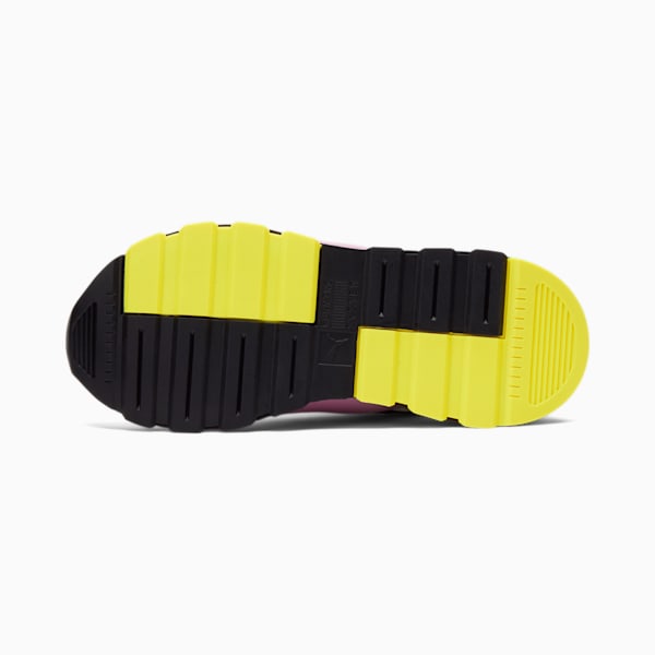 Sportswear by PUMA RS 2.0 Sneakers Big Kids, Puma White-Puma Black-Opera Mauve-Yellow Alert