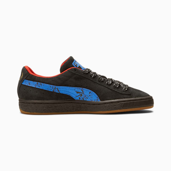 PUMA x DC Justice League Suede Sneakers JR, Puma Black-Bluemazing, extralarge