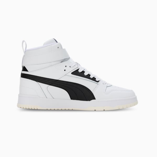 Puma black high top sneakers hot sale