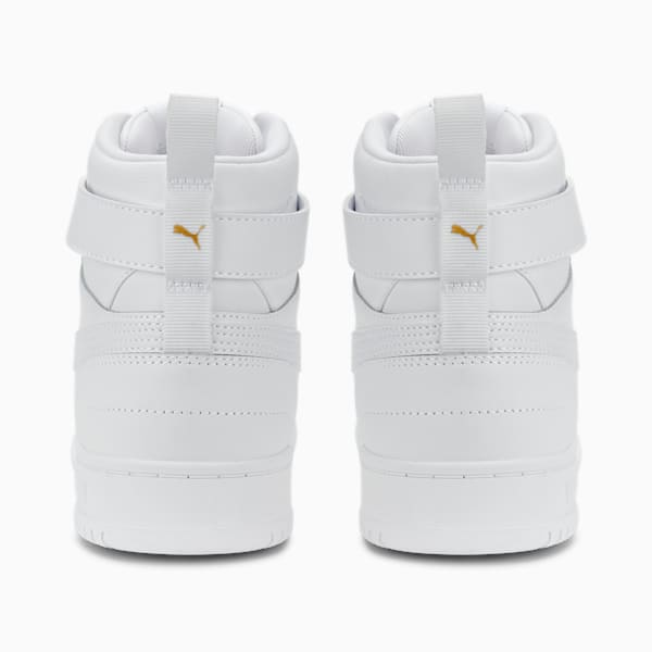 RBD Game Unisex Sneakers, Puma White-Puma White-Puma Team Gold, extralarge-IND