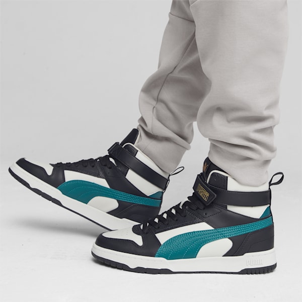 RBD Game Sneakers, Cool Light Gray-Malachite-PUMA Black-PUMA Gold, extralarge-IND